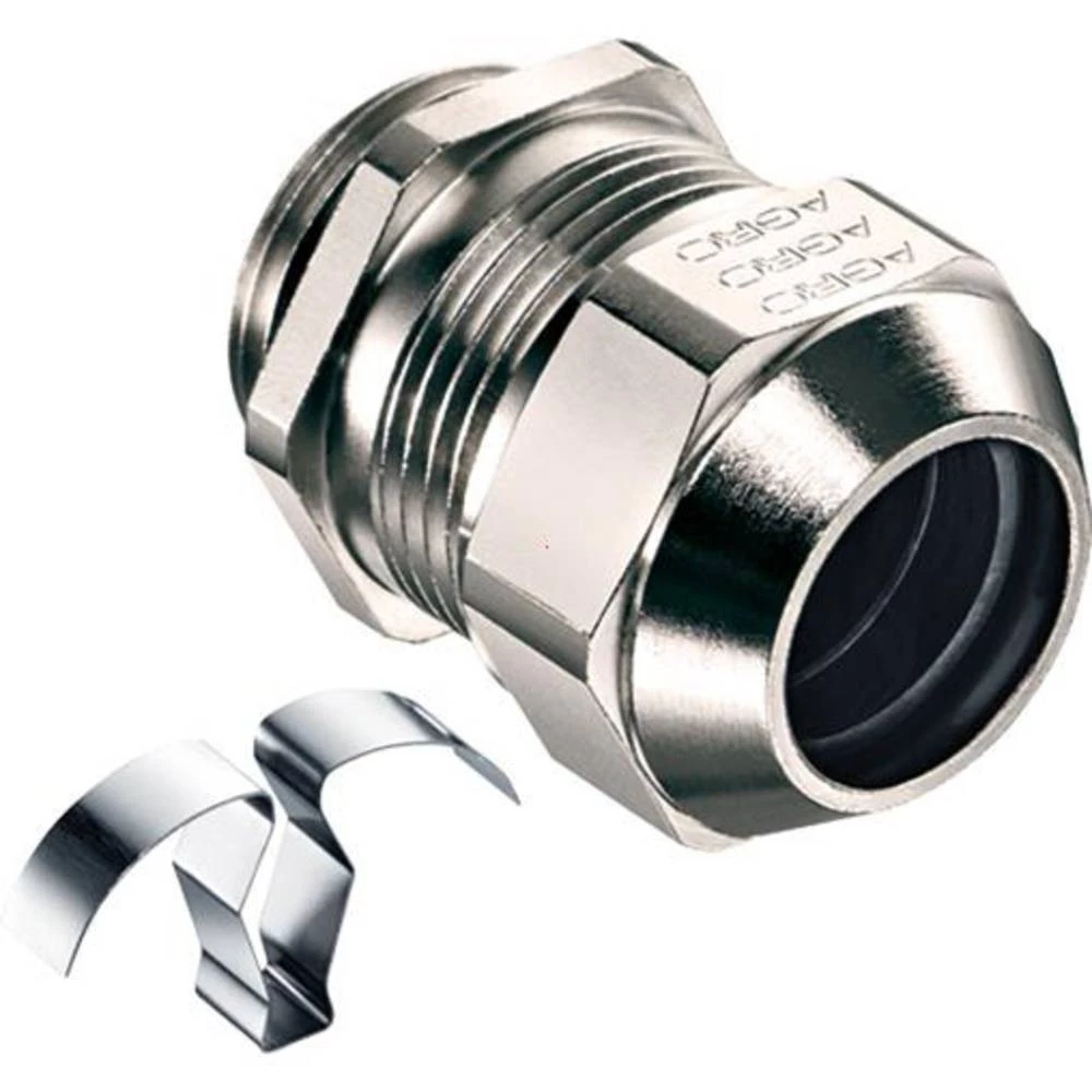 Kabelska uvodnica EMV Mesing (niklovani) Kaiser Elektro 1 ST slika