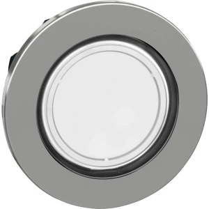 Schneider Electric ZB4FH013 prednji element za osvijetljeni gumb plosnat (Ø) 30.5 mm neobilježeno krom boja, bijela 1 St. slika