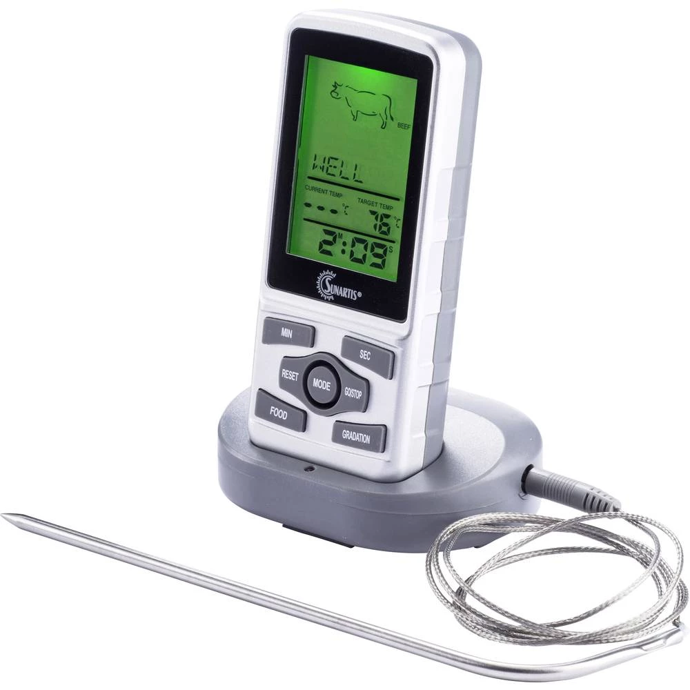 Termometar za roštilj ME316 Plemeniti čelik slika