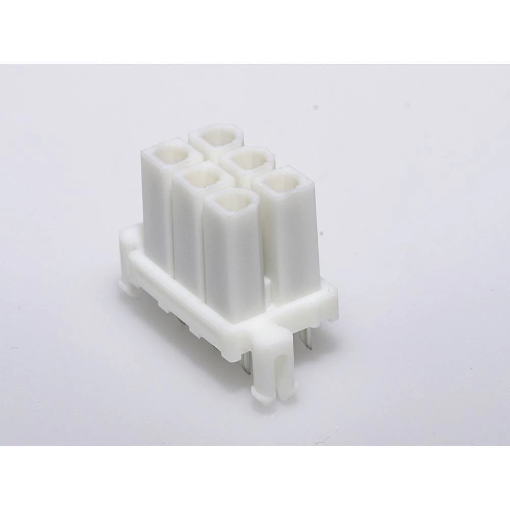 Molex ugradna standardna letva sa ženskim kontaktima Ukupan broj polova 6 Raster: 4.20 mm 15247061 1 St. Tray slika
