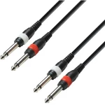 Adam Hall K3TPP0300 za instrumente priključni kabel [2x klinken utikač 6.3 mm (mono) - 2x klinken utikač 6.3 mm (mono)] 3 m crna