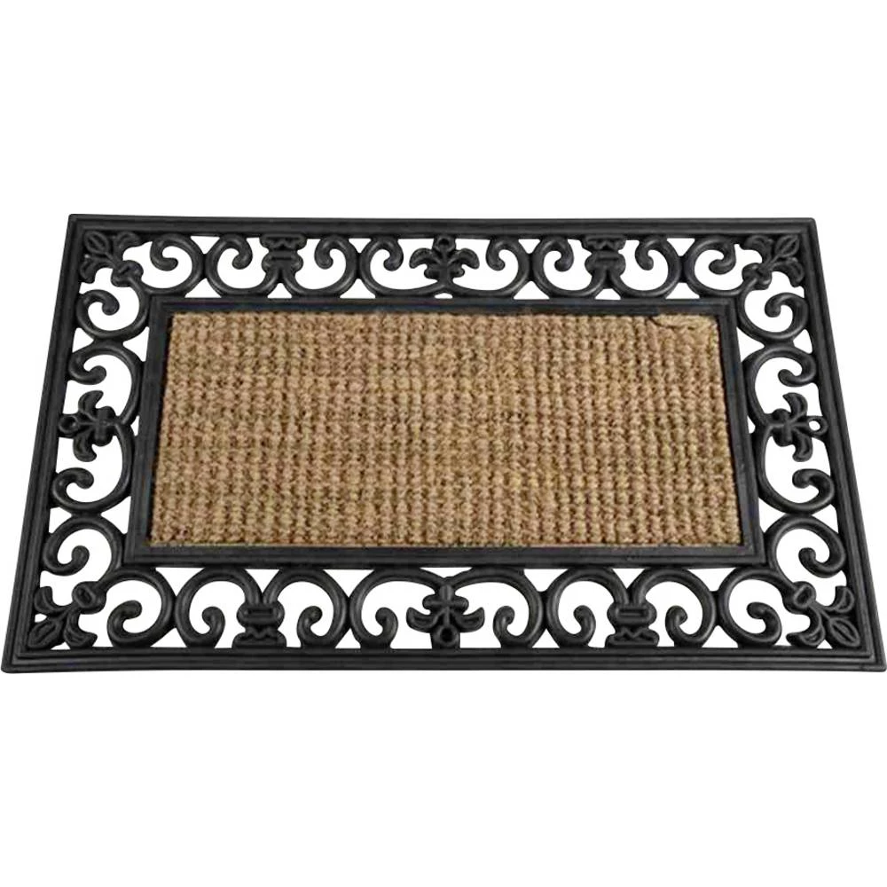 Siena Garden 3751441100 Gummimatte Gazelle otirač (D x Š) 75 cm x 45 cm crna, bež boja slika