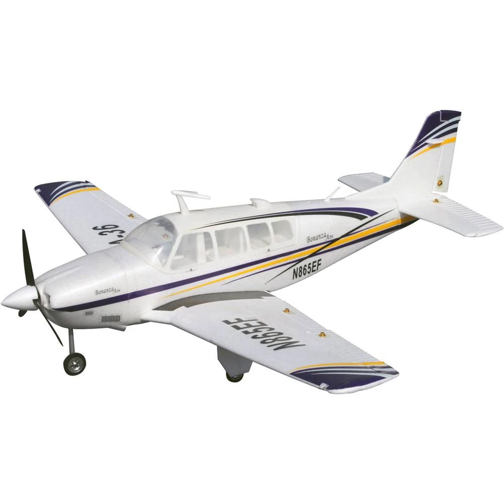 Amewi ST Beechcraft Bonanza A36 RC model motornog zrakoplova PNP 1280 mm slika