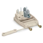 spojna stezaljka kruti: 0.5-1 mm² Broj polova (broj): 3 WAGO WAGO GmbH & Co. KG 250 St. bijela