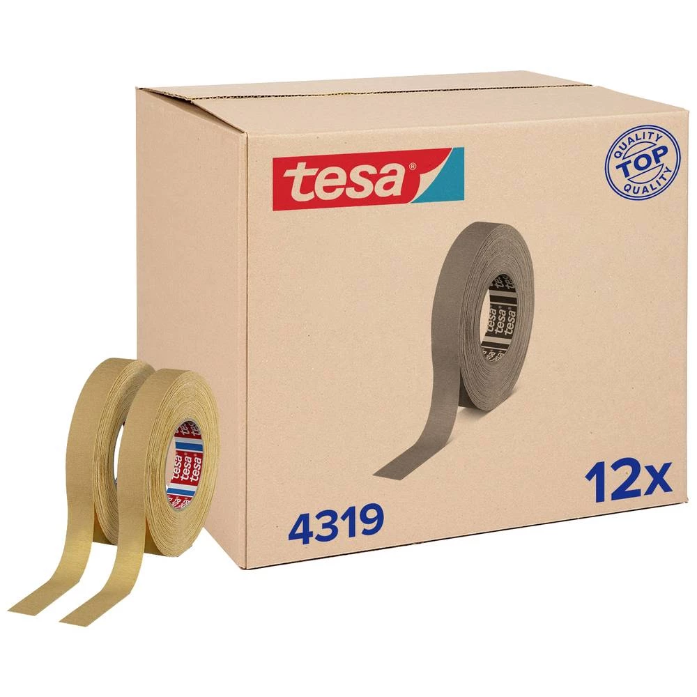 tesa tesakrepp 4319 für Kurven 04319-00007-00 mekana traka tesakrepp® svijetlosmeđa (D x Š) 50 m x 15 mm 12 St. slika
