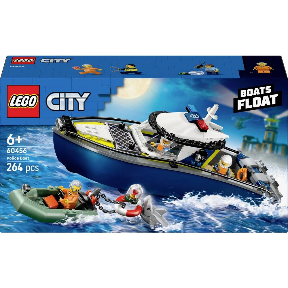 60456 LEGO® CITY Potjera u policijskom čamcu slika