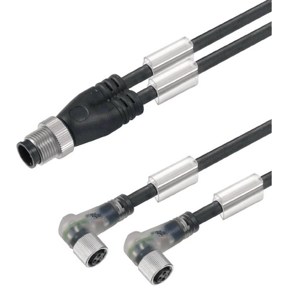 Weidmüller 1466370150 Utični konektor za senzor/aktivator, konfekcionirani 4 m Broj polova: 3 1 ST slika