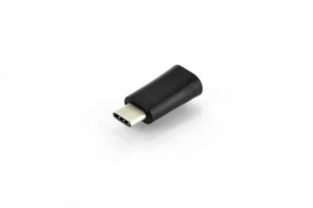 USB 2.0 Adapter [1x Muški konektor USB-C&trade; - 1x Ženski konektor USB 2.0 tipa Micro B] Crna Digitus slika
