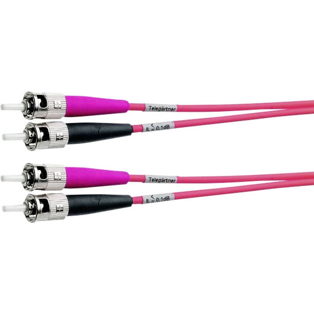 Staklena vlakna Svjetlovodi Priključni kabel [1x Muški konektor ST - 1x Muški konektor ST] 9/125 &micro; Singlemode OS2 10 m Tel slika