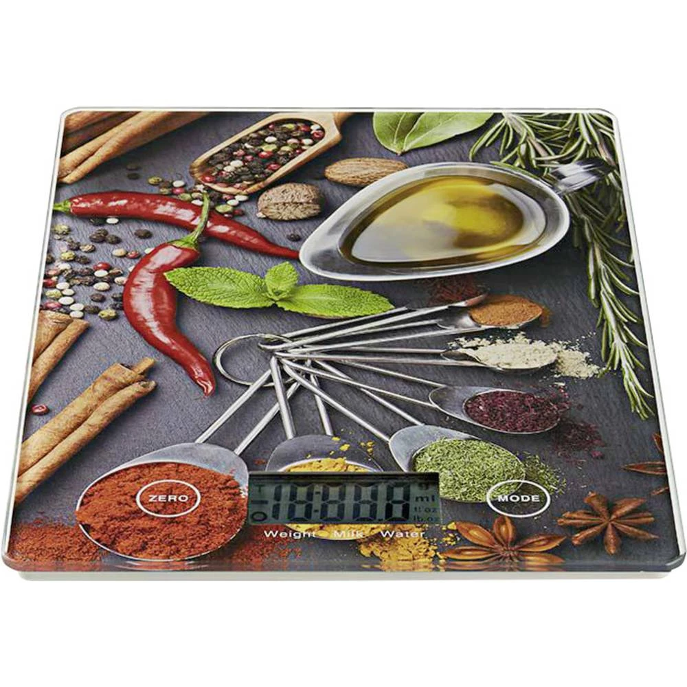 Nedis KASC113VA digitalna kuhinjska vaga digitalni Opseg mjerenja (kg)=5 kg višebojna 140 x 15 x 195 slika