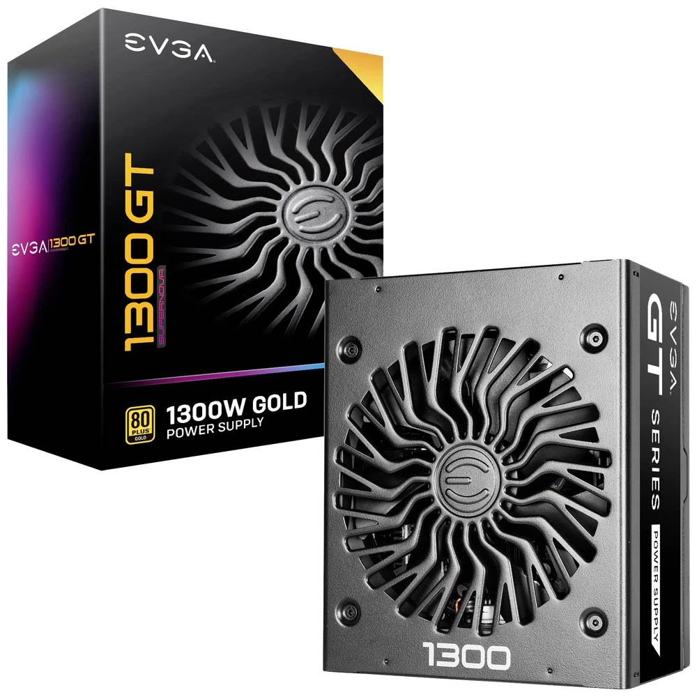 EVGA SuperNOVA 1300 GT napajanje 1300 W 24-pinski ATX ATX crni EVGA SuperNOVA 1300 GT PC napajanje 1300 W 80 plus gold slika