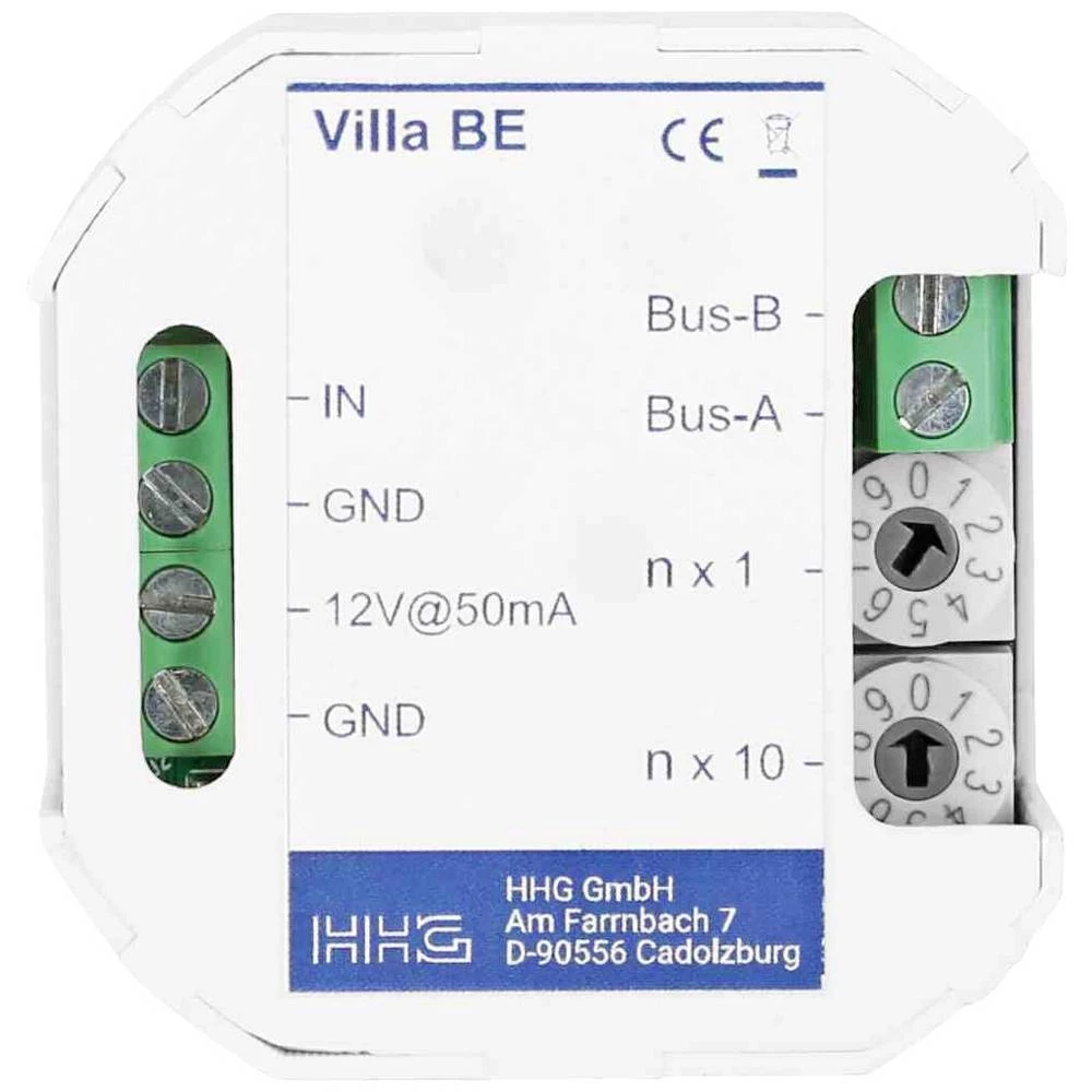 HHG Villa BE pribor portafona za vrata modul povezivanja sabirnice bijela slika