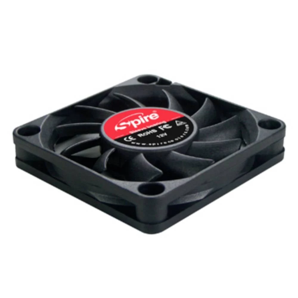 Spire Fan Blower ventilator za PC kućište crna (Š x V x D) 60 x 10 x 60 mm slika