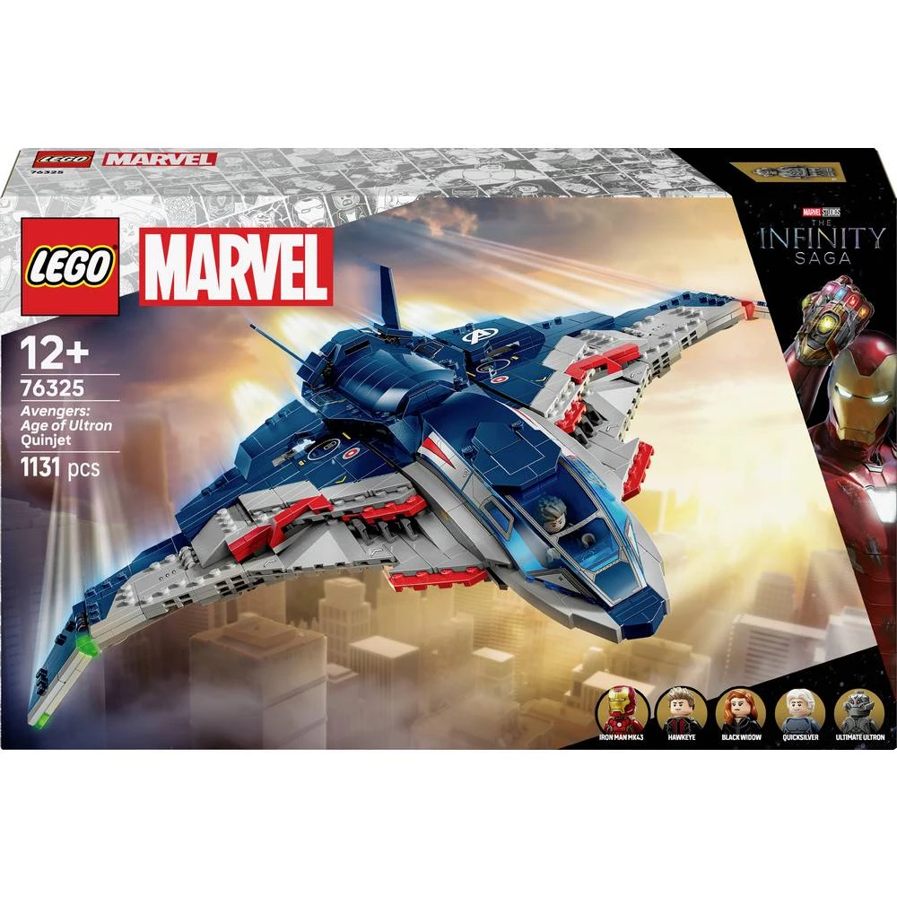 76325 LEGO® MARVEL SUPER HEROES Osvetnici: Doba Ultrona Quinjet slika