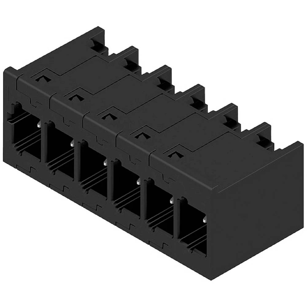 Weidmüller 2741450000 stezaljka za tiskane ploče Broj polova 6 crna 17 St. slika