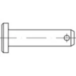 TOOLCRAFT  TO-9978894 svornjak (Ø x D) 16 mm x 50 mm  čelik galvansko pocinčani 10 St.
