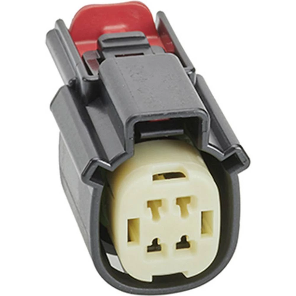 Molex 334724006 MX150 Mat-Sealed Female Connector Assembly, Dual Row, 4 Circuits, Keying Option A, with Connector Positio slika