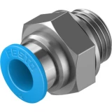 FESTO ravni priključak 186099 QS-G1/4-8 Ø cijevi: 8 mm Veličina navoja: G1/4" 1 St.
