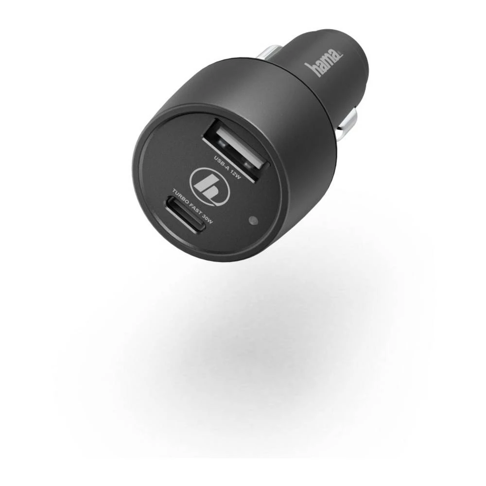 Hama Punjač za automobil USB-C Power Delivery (PD) / Qualcomm® + USB-A slika