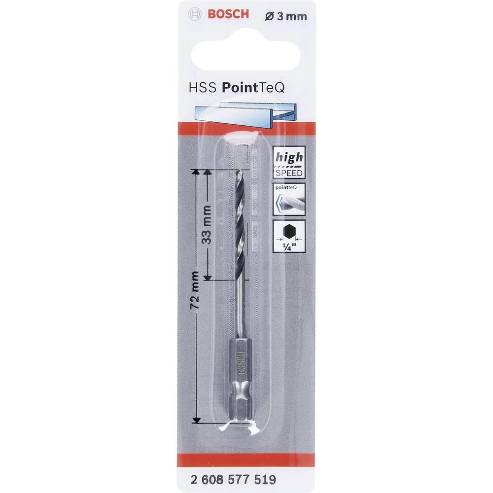 Bosch Accessories 2608577519 PointTeQ 1 komad spiralno svrdlo slika