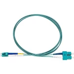Rutenbeck 228051105 Glasfaser svjetlovodi priključni kabel [1x LC-D priključak - 1x SC-D priključak] Multimode OM5 5.00
