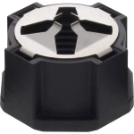 Wiska MagikNUT 25 BK učvrsna matica otporno na udarce   M25  plastika crna 25 St.