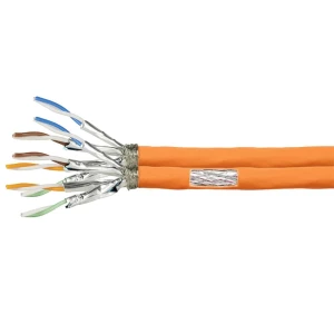Duplex instalacijski kabel PrimeLine, Cat.7, S/FTP, narančasti, 100 m LogiLink CPV0063 mrežni kabel CAT 7 narančasta 100 m slika
