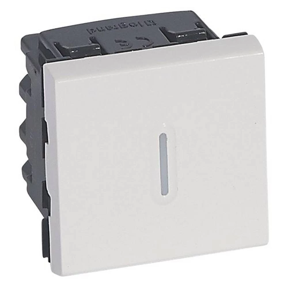 Legrand   instalacijski prekidač Mosaic bijela 077094 slika