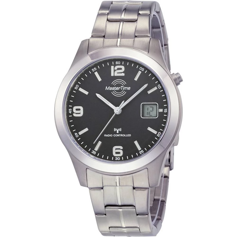 Radijski Radijsko kontrolirani sat MTGT-10349-22M (&Oslash; x V) 42 mm x 11 mm Titan (brušeni), Titan-srebrna Materijal kućišta= slika