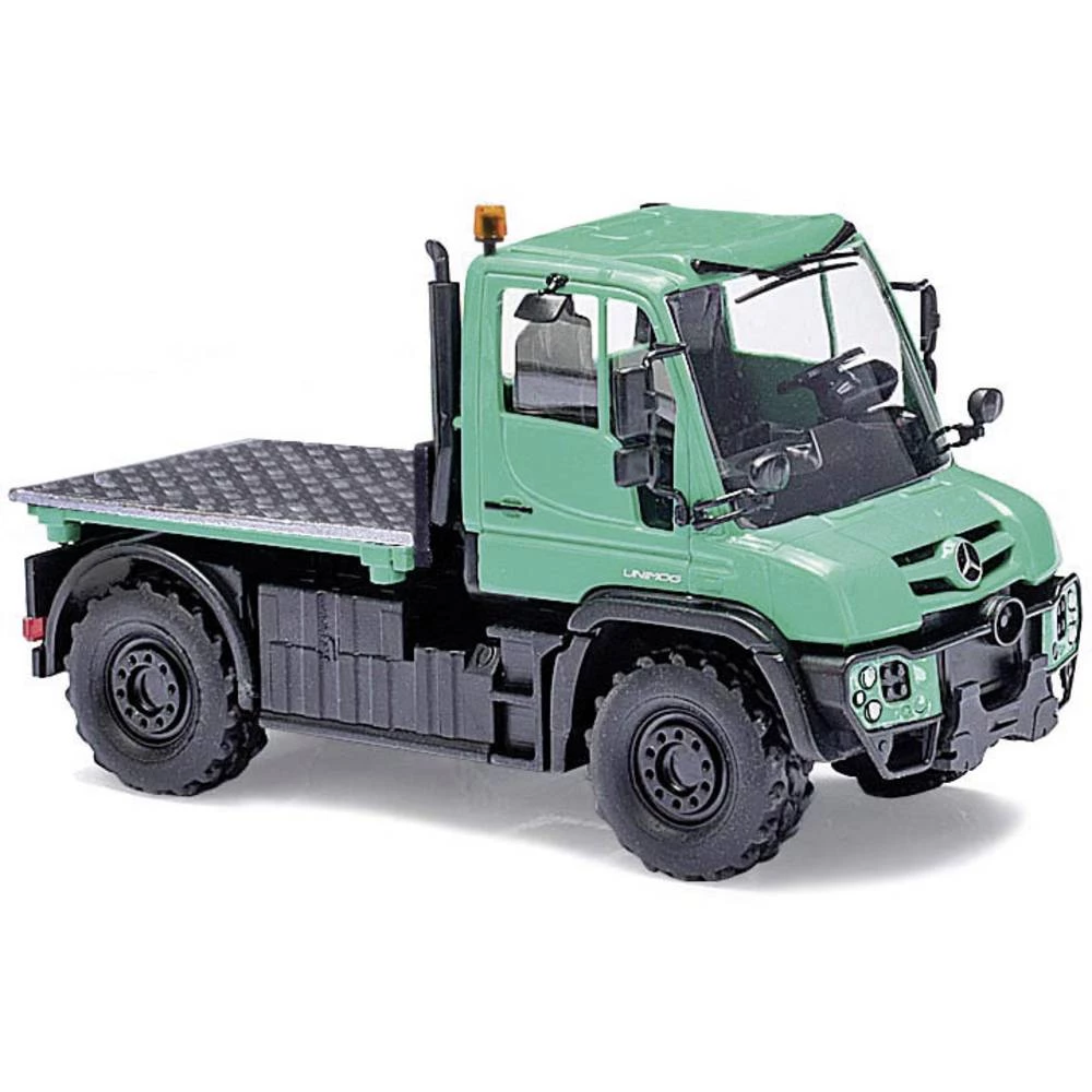 Busch 50930 h0 Mercedes Benz Unimog U 430 s ravnom platformom slika
