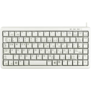 CHERRY Slim-Line USB/PS2 USB tipkovnica njemačka, qwertz siva slika