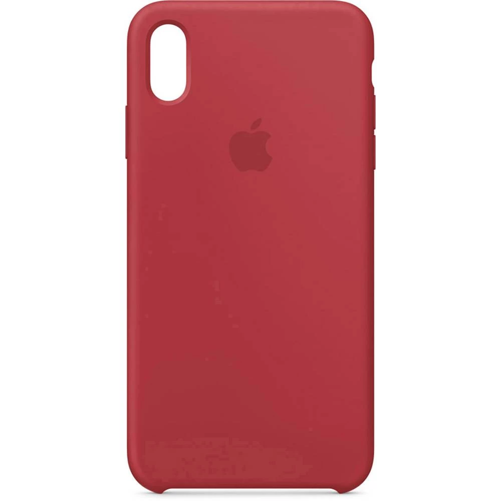 iPhone stražnji poklopac Apple Silikon Case Pogodno za: Apple iPhone XS Max, (PRODUCT) RED&trade; slika