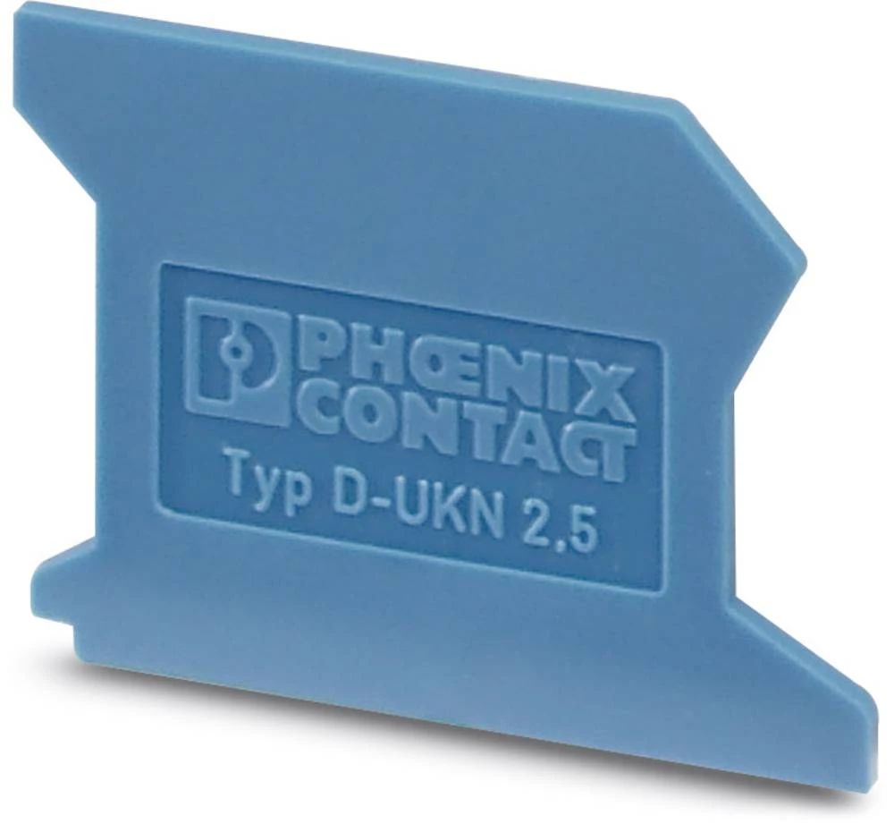 D-UKN 2,5 - završni poklopac D-UKN 2,5 Phoenix Contact sadržaj: 50 kom. slika