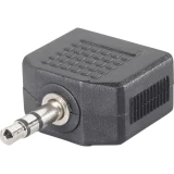 SpeaKa Professional-Audio adapter, 3.5mm muški JACK konektor/3.5mm ženski konektor, stereo