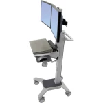 2-struki Kolica za monitor 25,4 cm (10") - 55,9 cm (22") Rotirajuči Ergotron Neo-Flex® Dual WideView WorkSpace