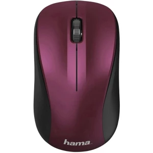 Hama MW-300 Bežični miš Optički Bordo boja slika