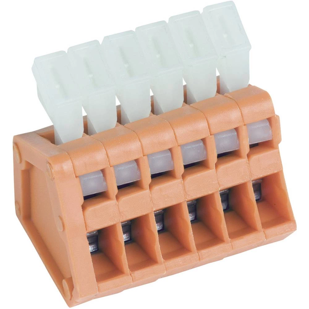 PTR Hartmann 53191060321E opružna blok spojka 0.50 mm² Broj polova (broj) 6 narančasta 1 St. slika