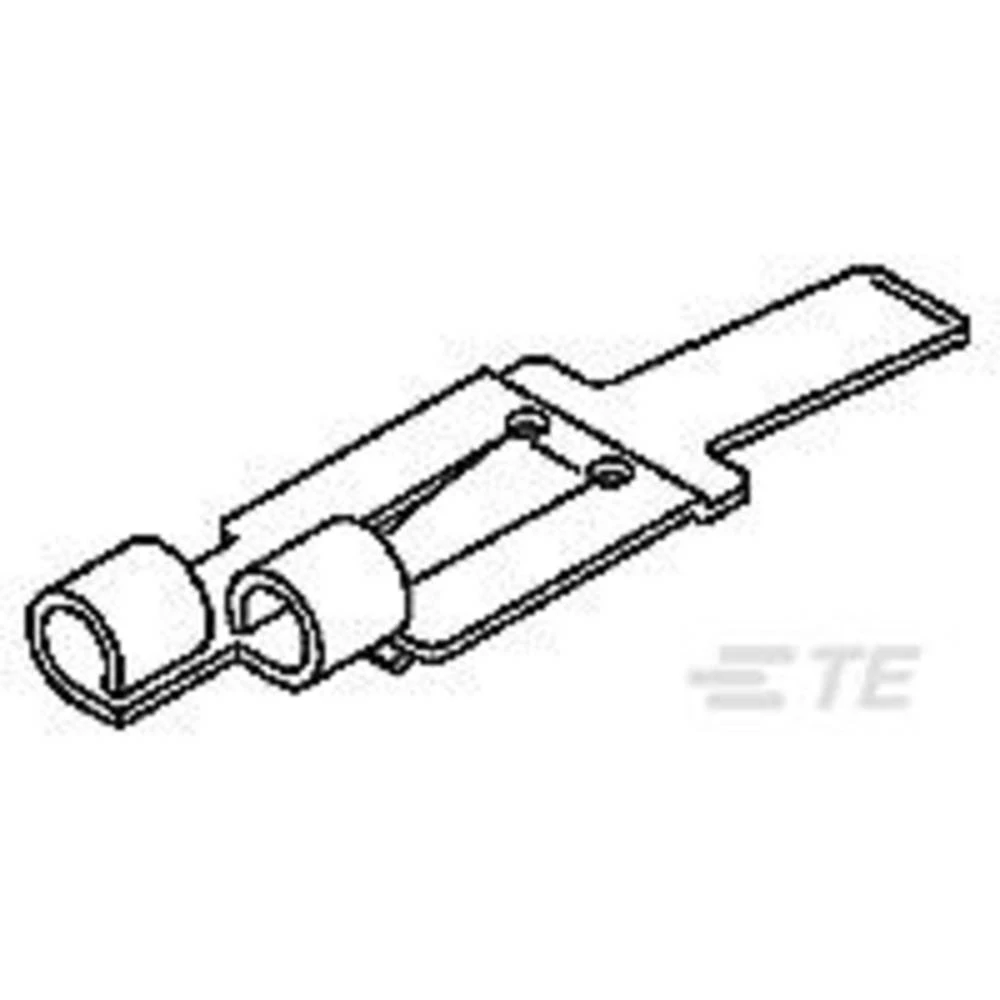 TE Connectivity 53112-1 TE AMP Other Insulated Terminals and Splices  fleksibilno: -  kruti: -   1 St.  Bag slika