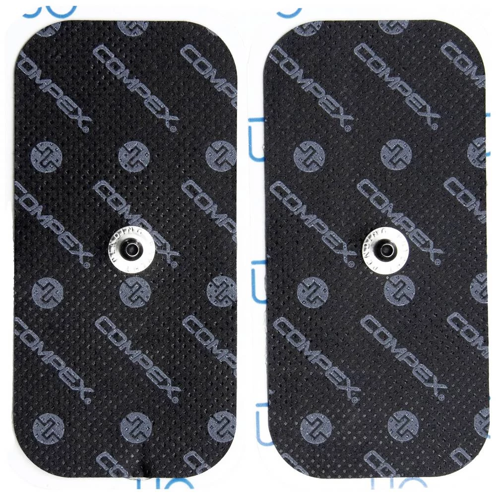 PERFORMANCE SNAP elektrode, 5x10cm, 2 kom, crne COMPEX Performance SNAP #####Elektroden slika