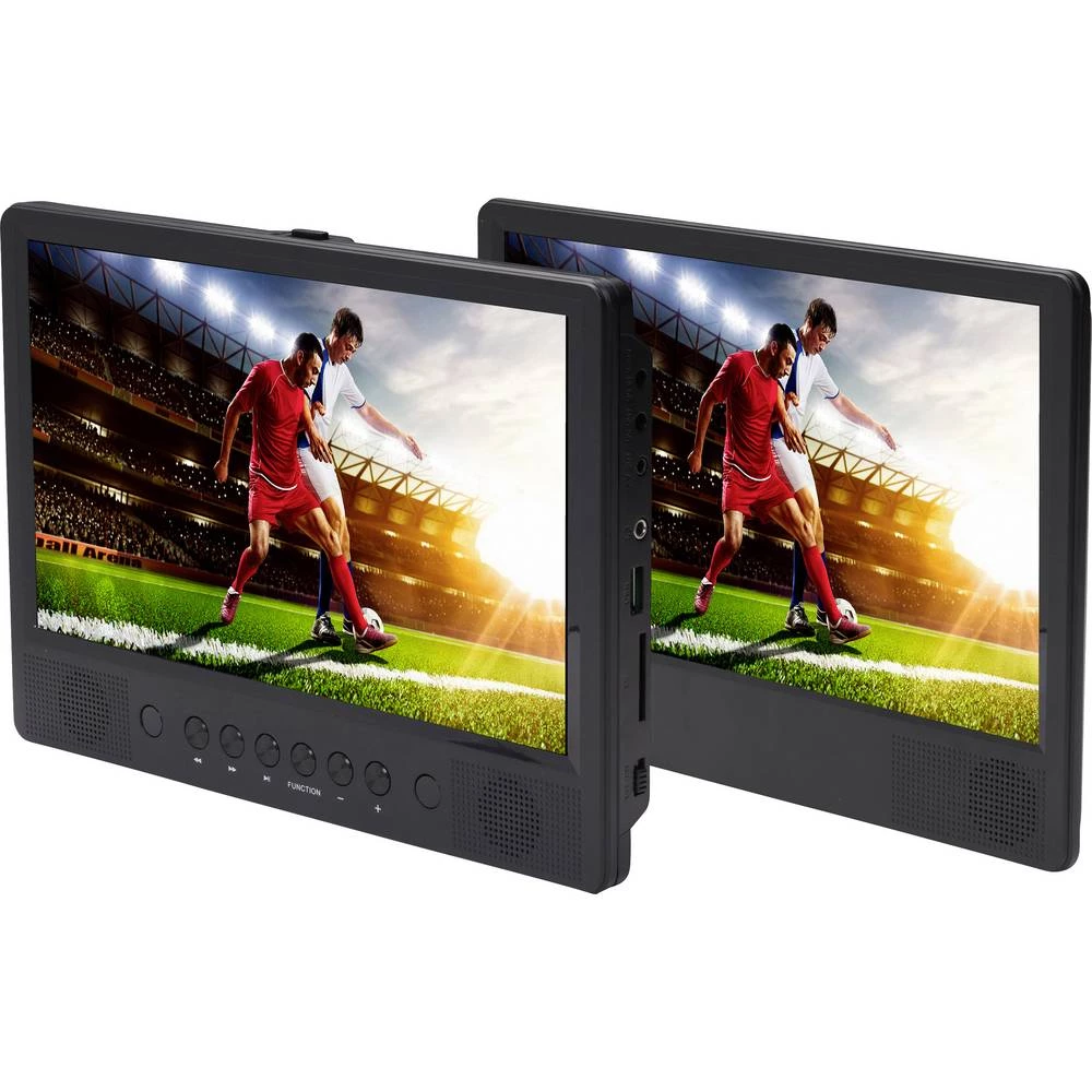 DVD player s 2 monitora za naslon za glavu Denver MTW-1086 ATT.FX.SCREEN_DIAGONAL=25.65 cm (10.1 palac) slika