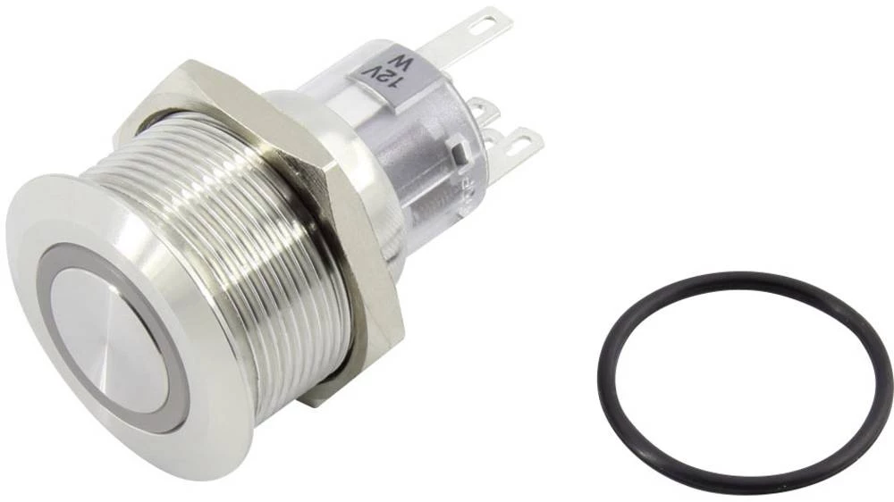 TRU COMPONENTS TC-GQ22-A-11E/G/12V/S203 tipkalo 250 V 5 A 1 x OFF/(ON) IP65 vraća se u izvorni položaj 1 ST slika