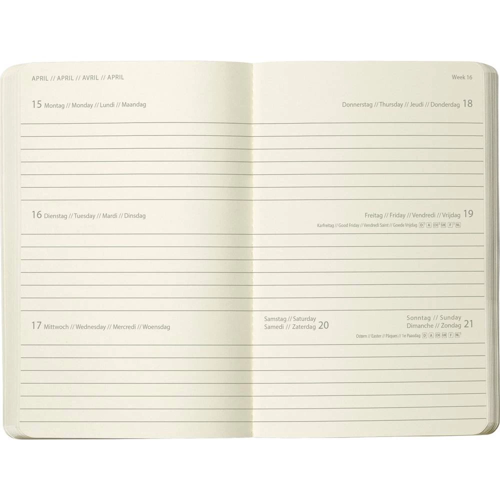 Sigel Tjedni kalendar CONCEPTUM&reg; 2019 C1912 DIN A5 Boja uveza: Crna 1 ST slika