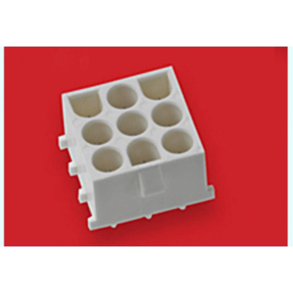Molex 10844090 6.35mm Pitch MLX Power Connector Header, Vertical, 9 Circuits, PA Polyamide Nylon 6/6 94V-2, Tin (Sn) Pla slika