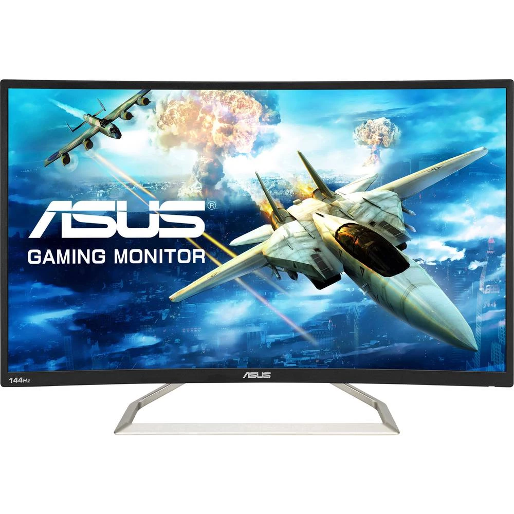 Ekran za igranje 80 cm (31.5 ") Asus VA326H ATT.CALC.EEK B (A+ - F) 1920 x 1080 piksel Full HD 4 ms HDMI&trade;, VGA, DVI, Sluša slika
