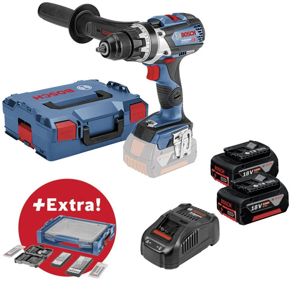 Bosch Professional GSR 18V-85 C+68AS LiIon Akumulator 0615990K1P slika