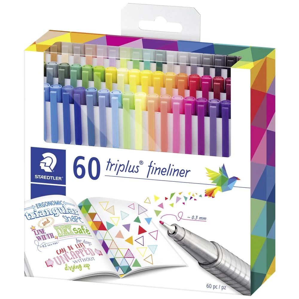 Staedtler 334 C60 fineliner 60 St. slika