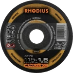 Rhodius 207438 rezna ploča ravna 115 mm 1 St. nehrđajući čelik, čelik