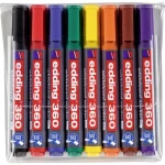 Edding 4-360-8 e-360/8 Whiteboardmarker set plava boja, zelena, crvena, crna, smeđa boja, žuta, narančasta, ljubičasta  8 kom/paket