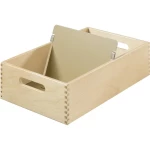 HAN Kutija za kartice Drvo 1005-0 1.500 kartica DIN A5 poprečno