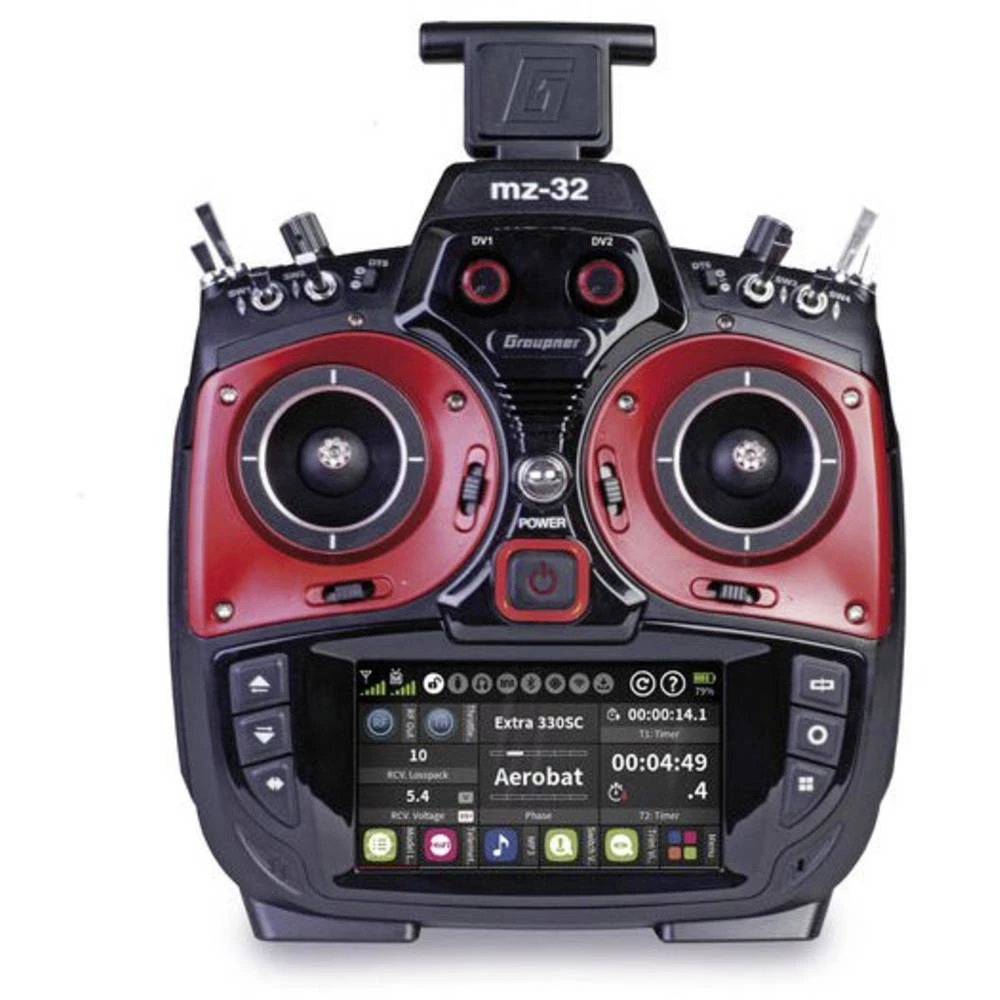 Graupner mz-32 HoTT Ručni daljinski upravljač 2,4 GHz Broj kanala: 32 slika